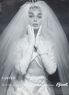 Carven 1958 Wedding Dress, Bucol, Photo Arsac