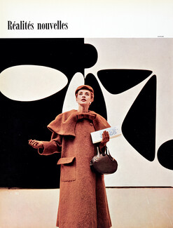 Lanvin Castillo (Couture) 1953 Vasarely, Photo Philippe Pottier, Laffolay
