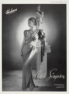 Adele Simpson 1945 Ancient Greece, Fashion Photography