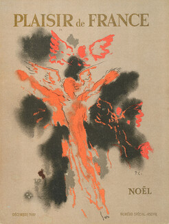 Père Couturier 1949 Plaisir de France Cover, Angel