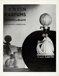 Lanvin (Perfumes) 1931 Bottle Paul Iribe