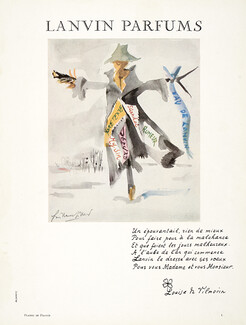 Lanvin (Perfumes) 1957 Scarecrow, Guillaume Gillet, Louise De Vilmorin