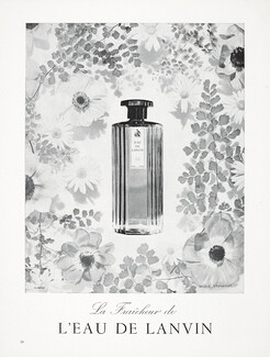 Lanvin (Perfumes) 1957 Eau de Lanvin, Photo Thévenet