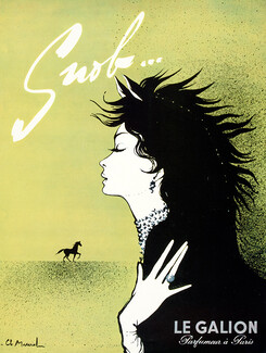 Le Galion 1955 Snob, Horse, Claude Maurel (Version Colour)
