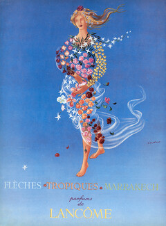 Lancôme (Perfumes) 1949 Flèches, Tropiques, Marrakech, E-M. Pérot