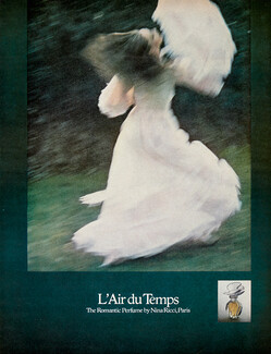 Nina Ricci (Perfumes) 1973 L'Air du Temps, David Hamilton (version US)