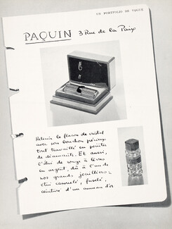 Paquin (Perfumes) 1948 Espoir Atomiser