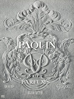 Paquin (Perfumes) 1941 Goya, Ever After, 9x9