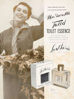Lenthéric (Perfumes) 1950 Tweed Toilet Essence