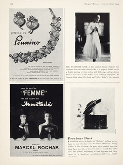 Marcel Rochas (Perfumes) 1957 Moustache, Femme
