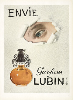 Lubin (Perfumes) 1947 Envie, J. Duplan