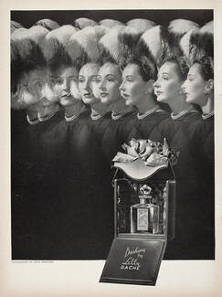 Lilly Daché (Perfumes) 1945 Dashing, Photo John Rawlings
