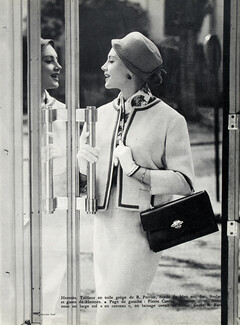Hermès 1959 Sac, Foulard et Gants Hermès, Photo Georges Saad