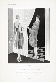 Chanel 1926 Fashion Illustration