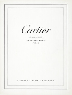 Cartier (High Jewelry) 1950 Rue de la Paix