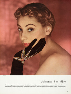 Boucheron 1949 "Naissance d'un Bijou" Mitaine Bracelet