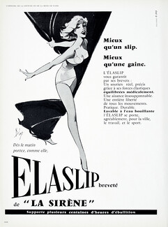 La Sirène (Lingerie) 1957 Elaslip, Diaz