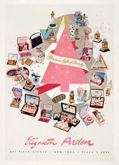 Elizabeth Arden (Cosmetics) 1940 Christmas Gifts Beauty