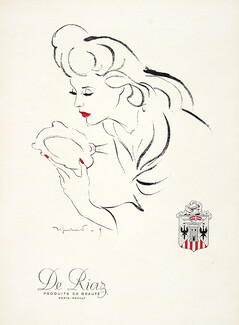 De Riaz 1944 Vignaud Lipstick