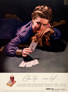 Chen Yu (Cosmetics) 1943 Playing Cards, Photo Horst, Panther