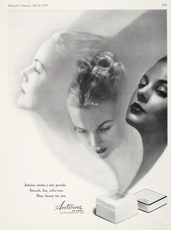 Antoine (Cosmetics) 1947 Hairstyle