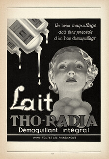 Tho-Radia (Cosmetics) 1939 Lait