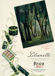 Pinaud (Cosmetics) 1945 Lilianelle, Bernard Lamotte