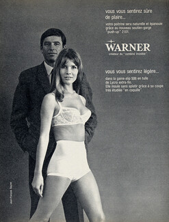 Warner's (Lingerie) 1966 Girdle, Bra, Photo Jean-François Bauret