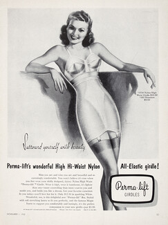 the 1950s- 1952 girdle and bra, Mo