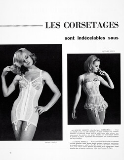 Les Corsetages 1965 Corsets Simone Pérèle, Jacques Griffe