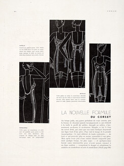 La Nouvelle Formule du Corset, 1930 - Cadolle, Conscience, Detolle