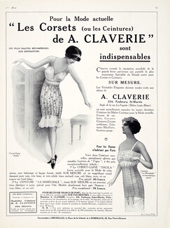 Claverie (Lingerie) 1928 Corset