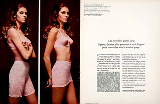 Lou (Lingerie) 1969 Girdle, Bra, Panty