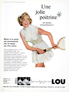 Lou (Lingerie) 1956 Tenniswoman, R. Keller