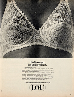 Lou (Lingerie) 1976 Bras, 3 consecutive pages, 3 pages
