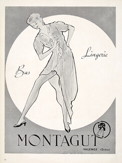 Montagut (Hosiery) 1950 Stockings