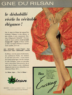 Bas Exciting (Hosiery) 1958 Stockings Rilsan