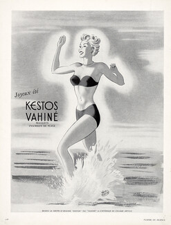 Kestos (Swimwear) 1951 Henri Mercier