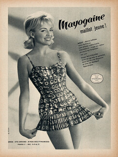 Mayogaine (Swimwear) 1960 Ets Oriano