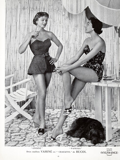Kestos Vahiné (Swimwear) 1954 Photo Seeberger