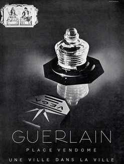 Guerlain (Perfumes) 1937 "Vega" Photo Jeanne Mandello