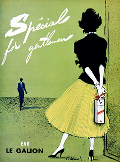 Le Galion 1956 Spécial for Gentlemen, Maurel (Version Colored)