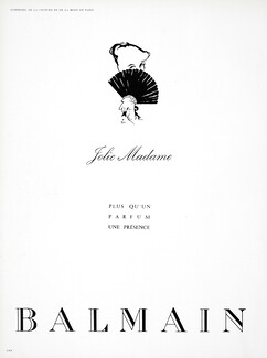 Balmain, Perfumes — Vintage original prints