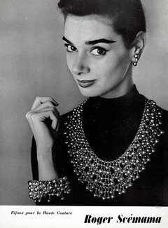 Roger Scémama 1955 Jewels for Haute Couture