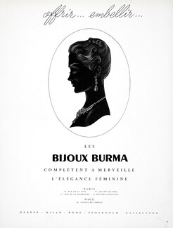 Bijoux Burma (Jewels) 1954