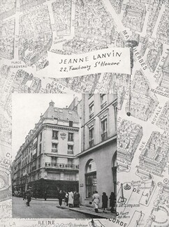 Jeanne Lanvin 1948 Store, 22 Faubourg St Honoré