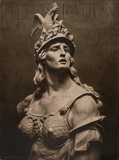 Léon-Ernest Drivier 1916 World War I, L'Illustration cover