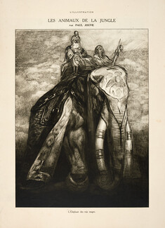 Paul Jouve 1914 Les Animaux de la Jungle, L'Éléphant des Rois Mages