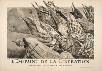 Abel Faivre 1918 L'Emprunt de la Libération, World War I