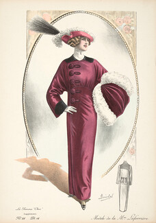 Laferrière 1913 La Femme Chic N°26, Plate 14, A. Louchel